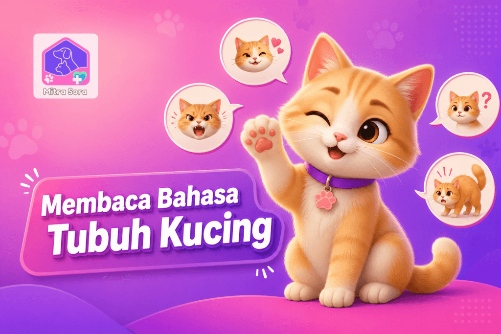 Cara Membaca Bahasa Tubuh Kucing