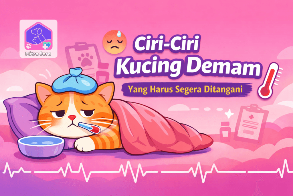 Ciri-Ciri Kucing Demam Yang Harus Segera Ditangani