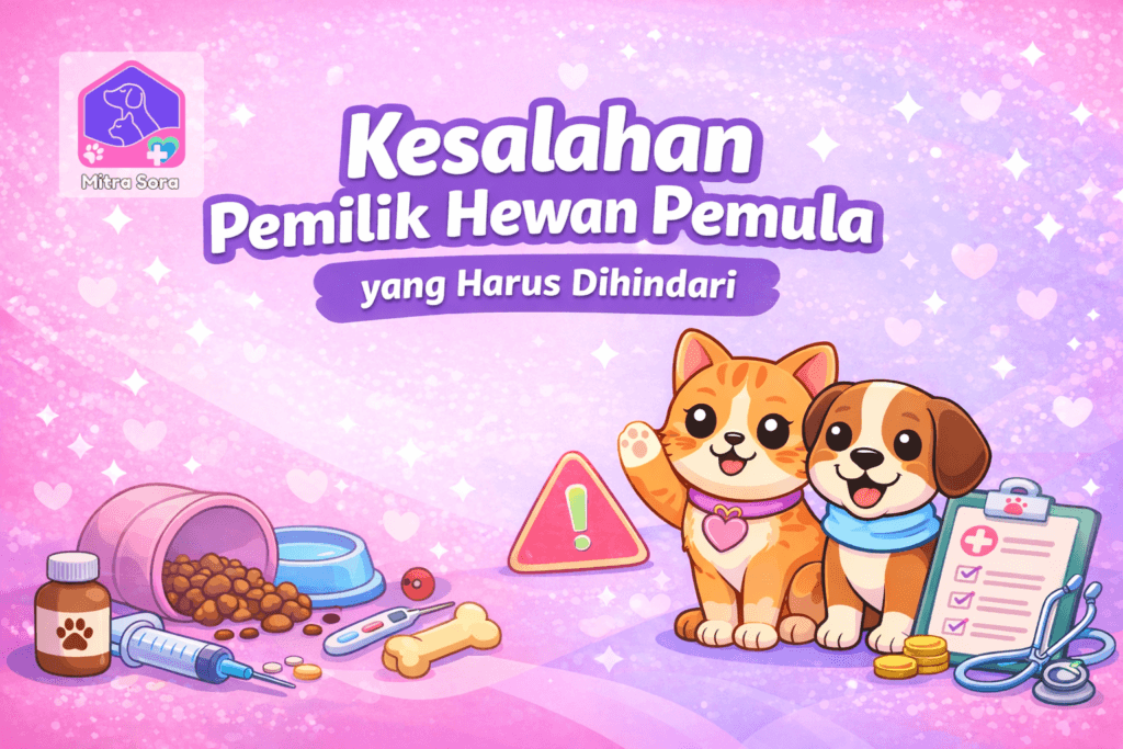 Kesalahan Pemilik Hewan Pemula yang Harus Dihindari