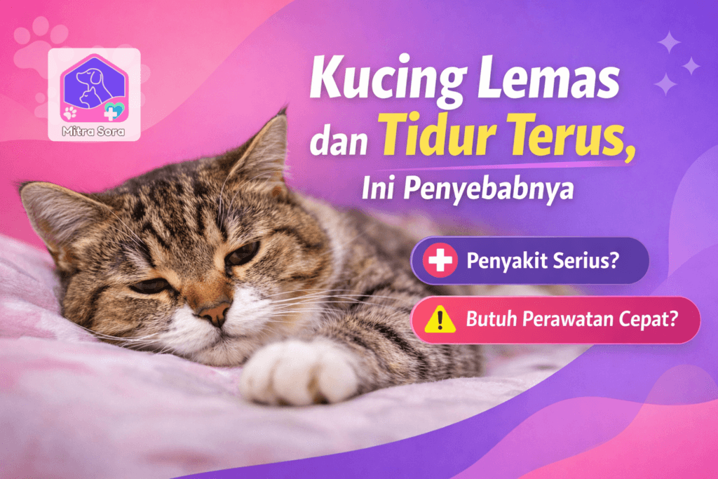 Kucing Lemas dan Tidur Terus