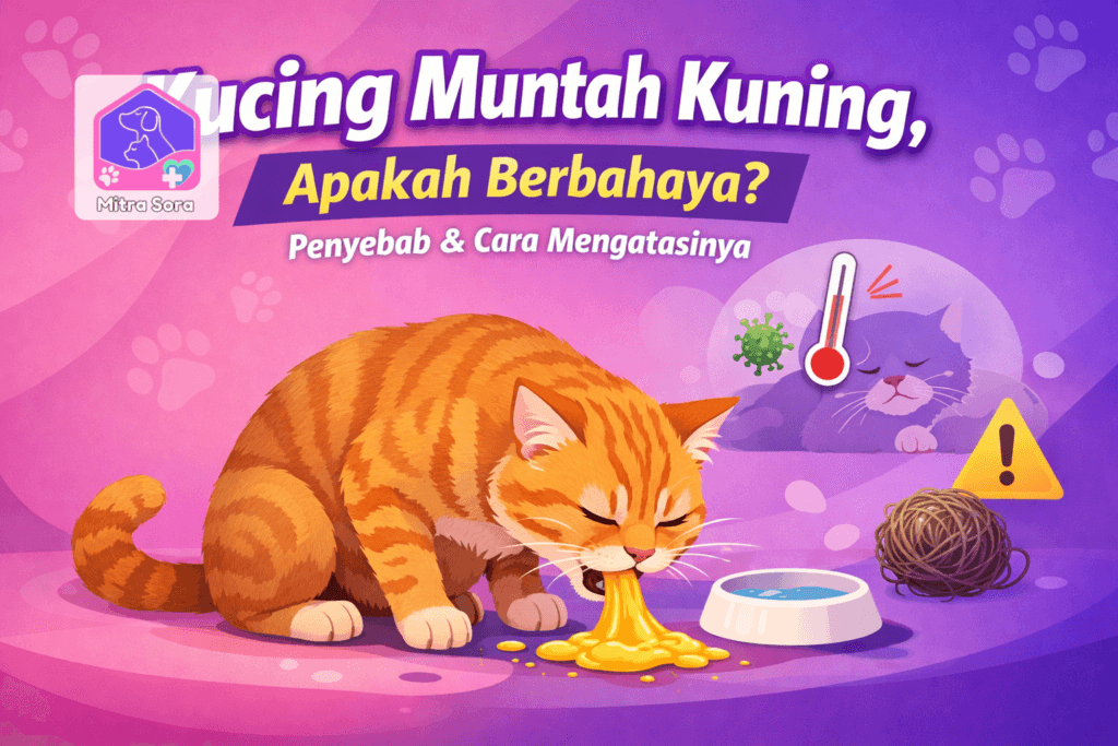 Kucing Muntah Kuning