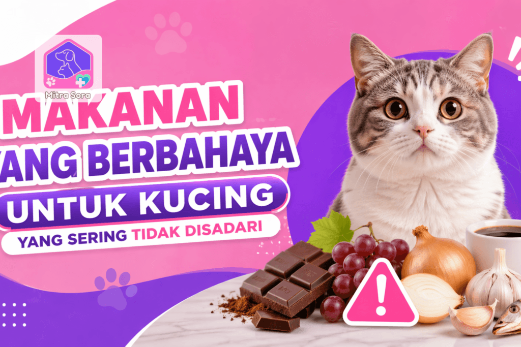 Makanan yang Berbahaya untuk Kucing yang Sering Tidak Disadari