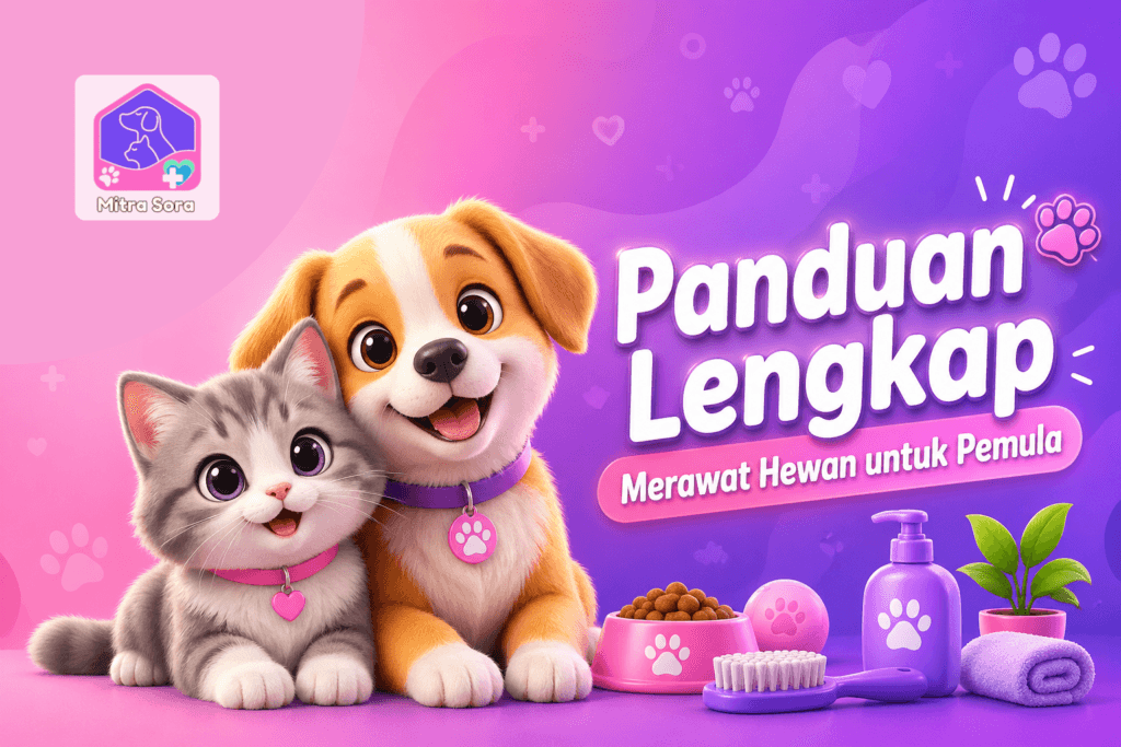 Panduan Lengkap Merawat Hewan untuk Pemula (Kucing & Anjing)