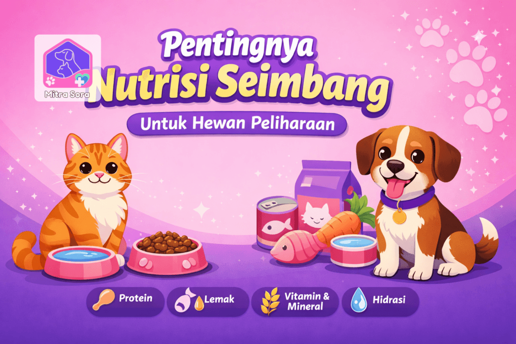 Pentingnya Nutrisi Seimbang Untuk Hewan Peliharaan