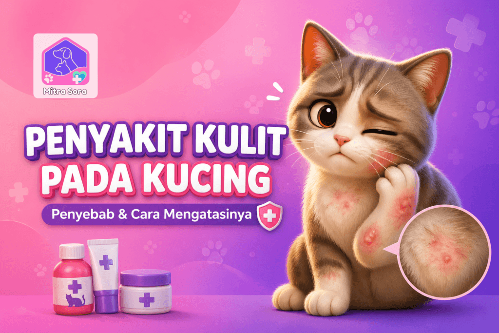 Penyakit Kulit pada Kucing- Jenis, Penyebab, dan Cara Mengatasinya