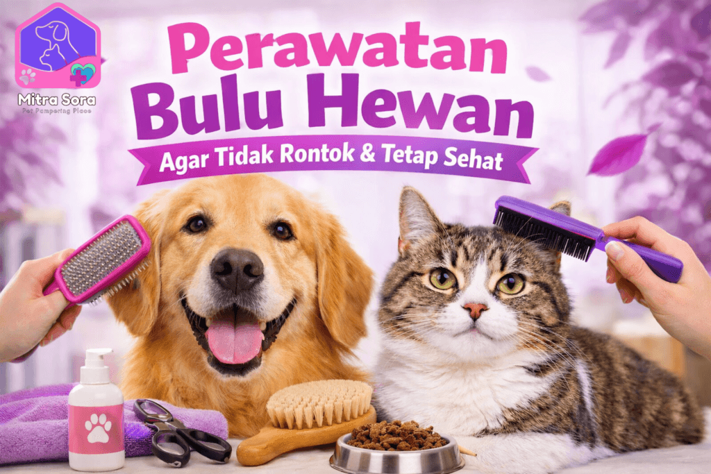 Perawatan Bulu Hewan agar Tidak Rontok dan Tetap Sehat