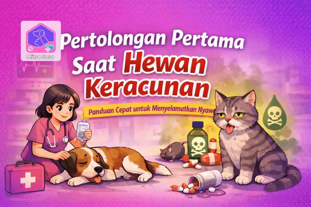 Pertolongan Pertama Saat Hewan Keracunan