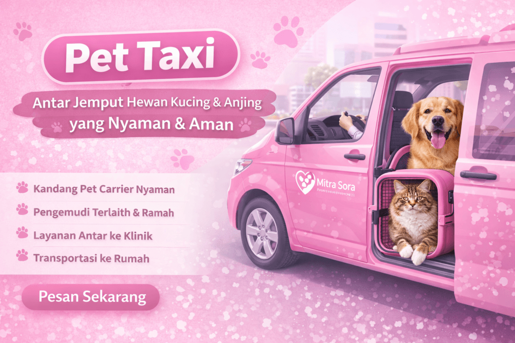 Pet Taxi | Klinik Hewan Mitra Sora
