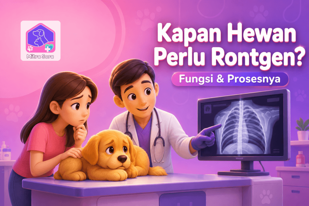 Kapan Hewan Perlu Rontgen? Fungsi dan Prosesnya