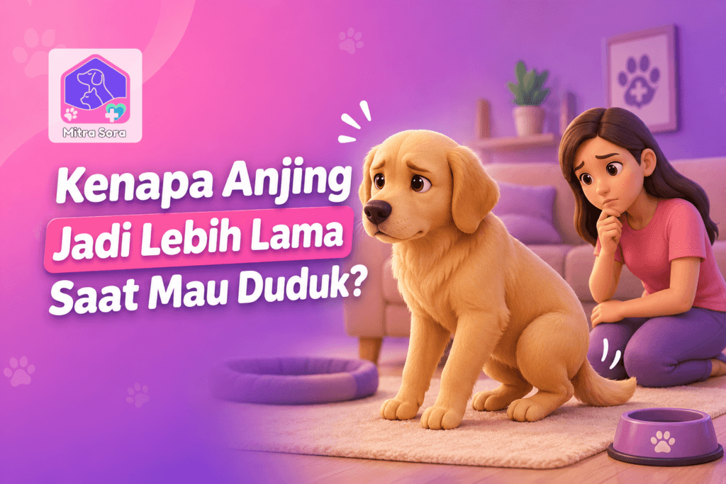 Kenapa Anjing Jadi Lebih Lama Saat Mau Duduk?