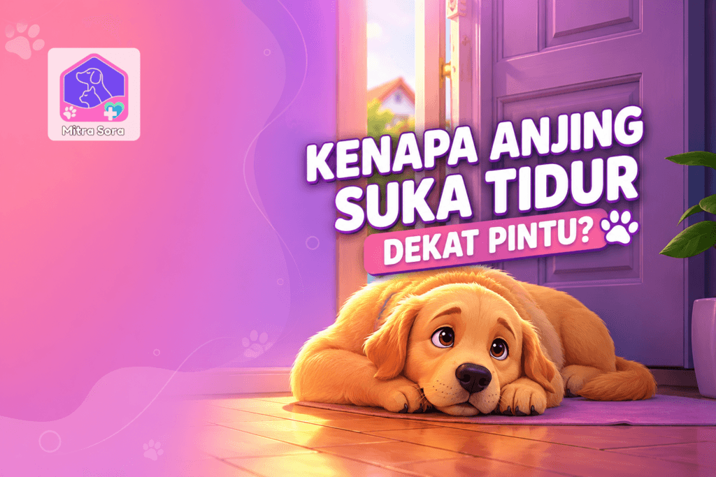 Kenapa Anjing Suka Tidur Dekat Pintu? Ini Alasannya