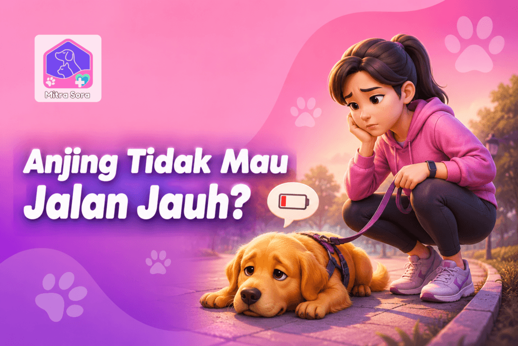 Kenapa Anjing Tidak Mau Jalan Jauh Seperti Biasanya?