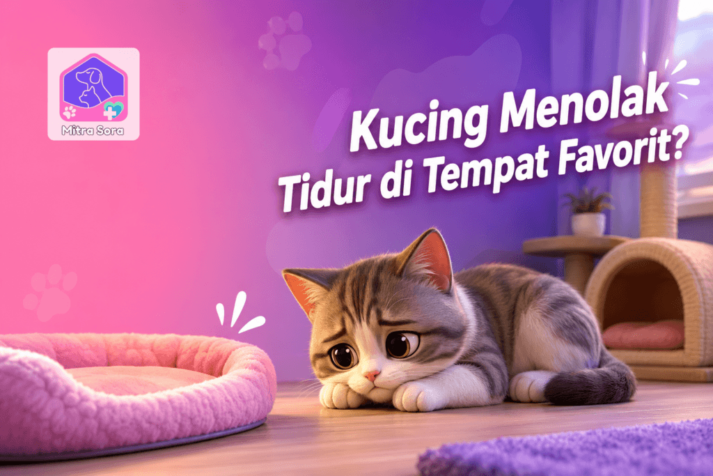Kenapa Kucing Menolak Tidur di Tempat Favoritnya?