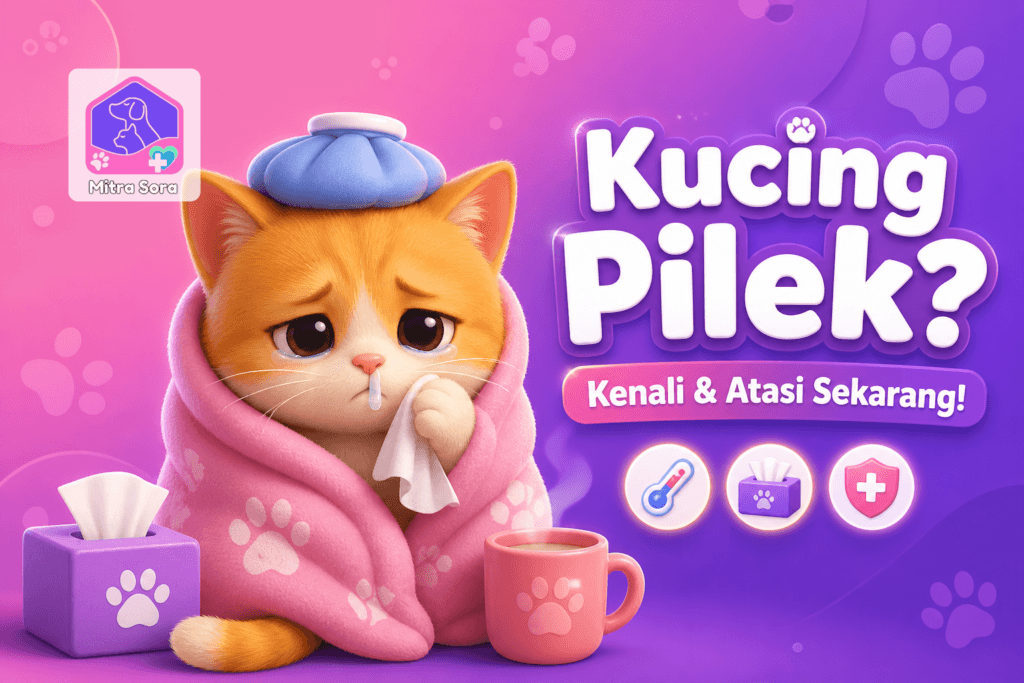 Kucing Pilek-Gejala, Penyebab, dan Cara Mengatasi