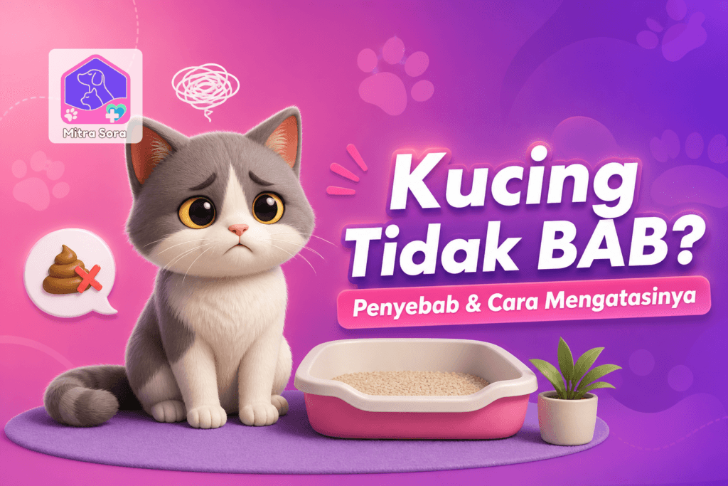 Kucing Tidak BAB-Penyebab, Bahaya, dan Cara Mengatasinya
