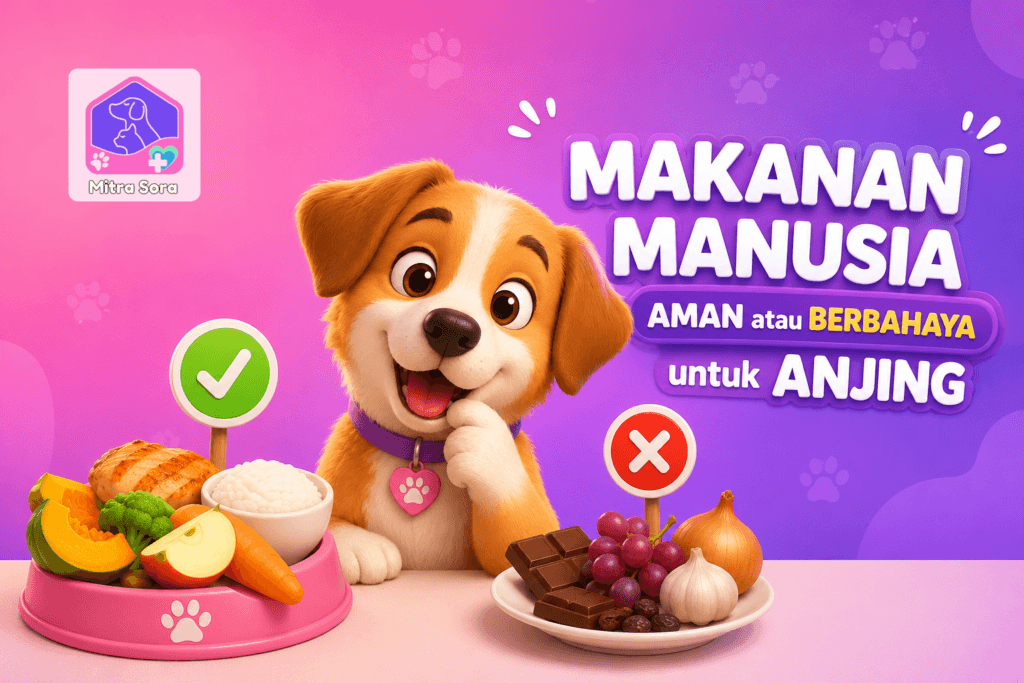 Makanan Manusia untuk Anjing-Aman atau Berbahaya