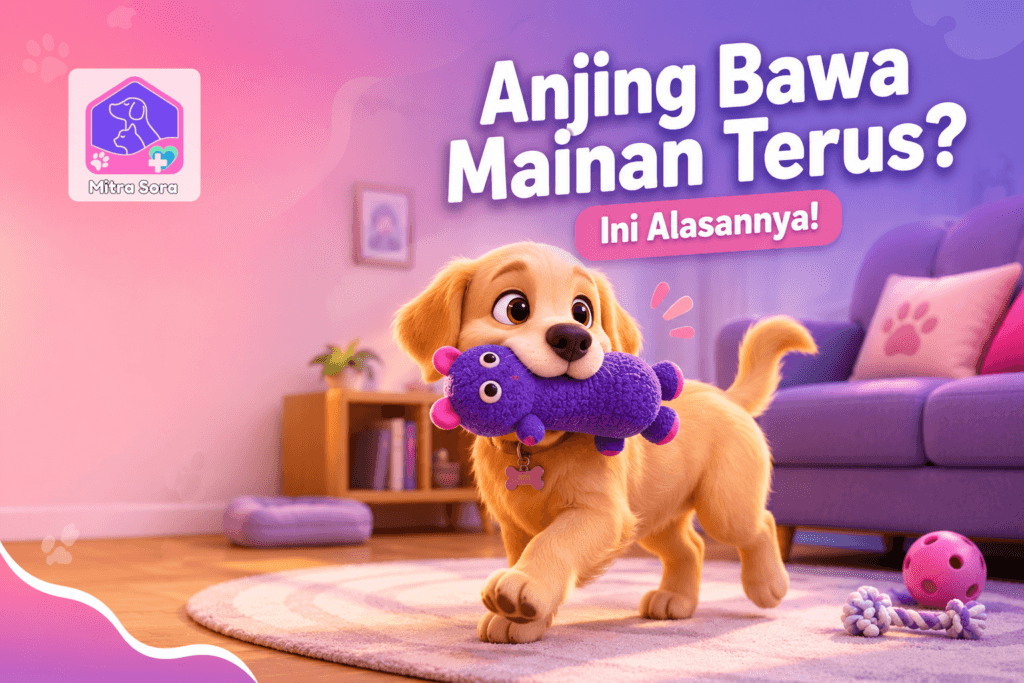 Anjing Sering Membawa Mainan ke Mana-Mana? Ini Alasan di Baliknya
