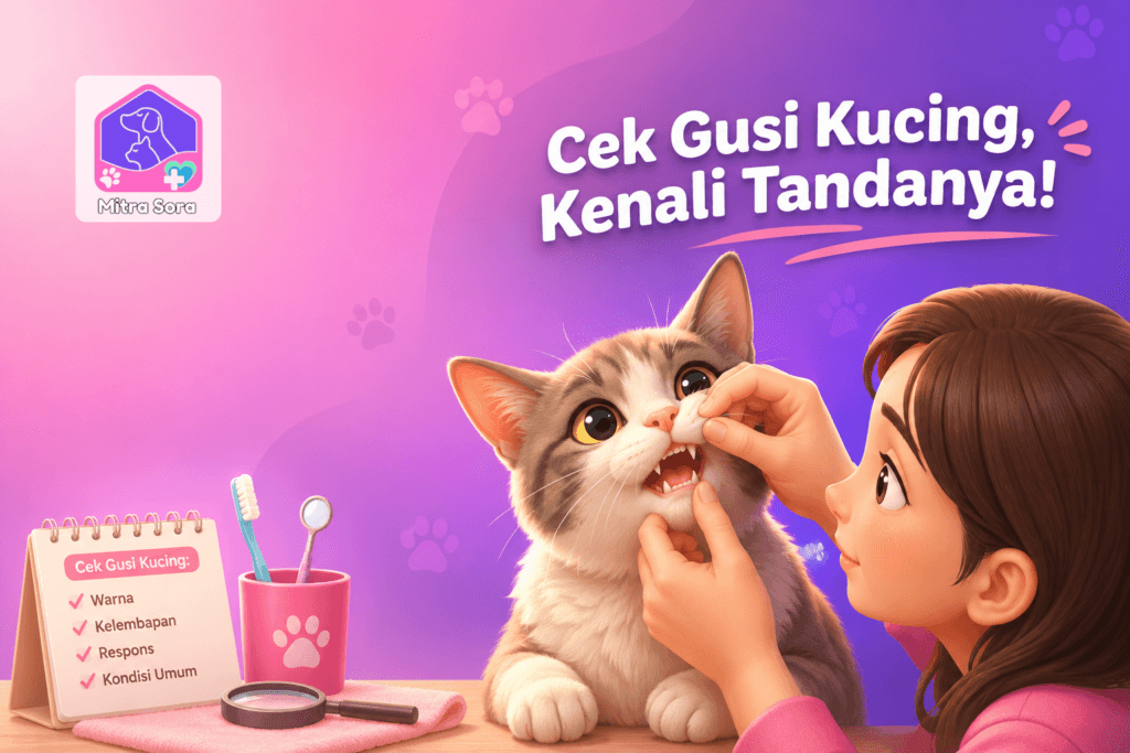 Cara Memeriksa Gusi Kucing di Rumah dan Tanda yang Perlu Diperhatikan