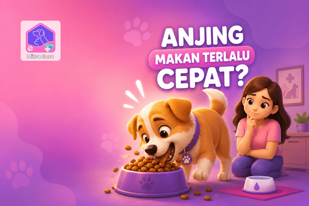 Kenapa Anjing Makan Terlalu Cepat? Ini Penyebab dan Cara Membantunya