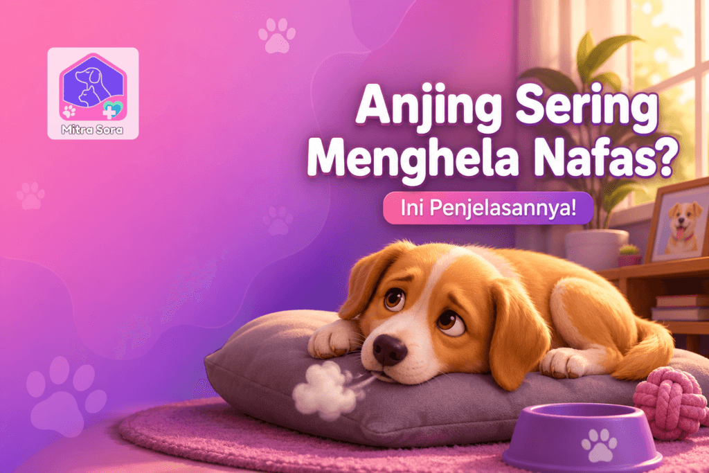 Kenapa Anjing Sering Menghela Nafas Saat Berbaring? Ini Penjelasannya