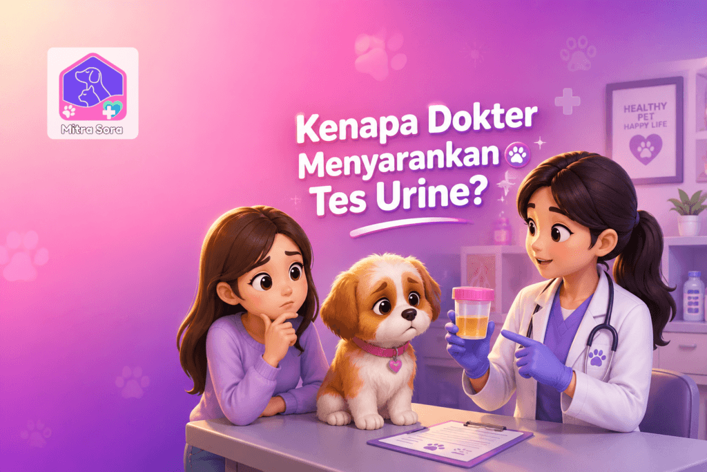 Kenapa Dokter Hewan Menyarankan Tes Urine?