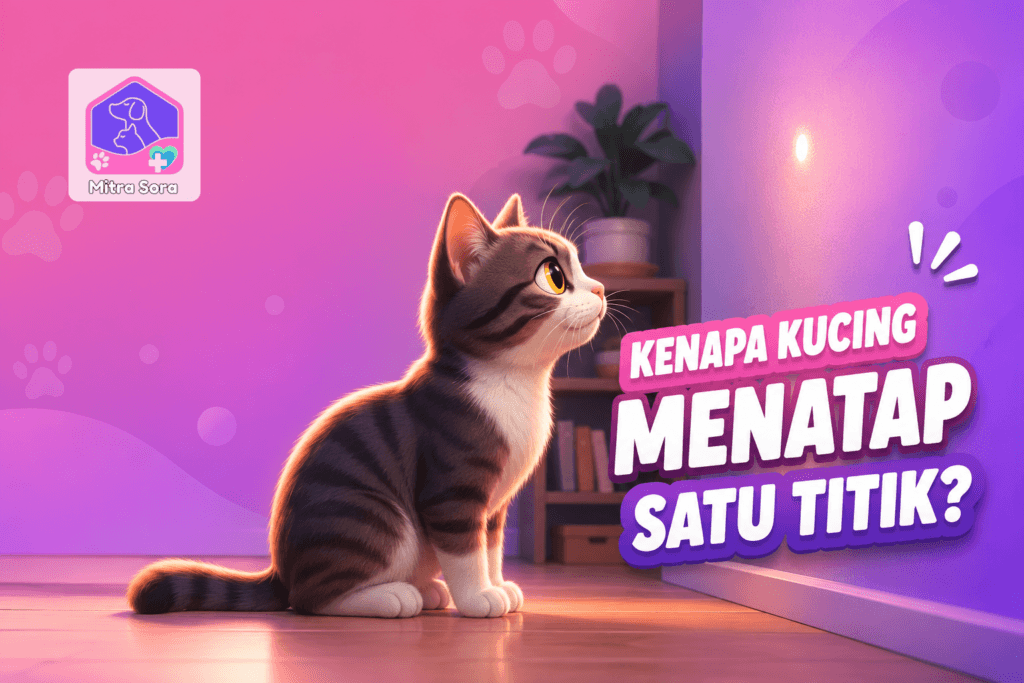 Kenapa Kucing Sering Menatap Satu Titik dalam Waktu Lama? Ini Penjelasannya