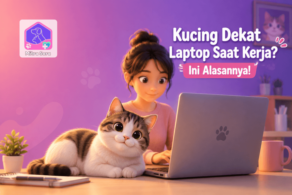 Kenapa Kucing Suka Duduk Dekat Laptop Saat Owner Bekerja?