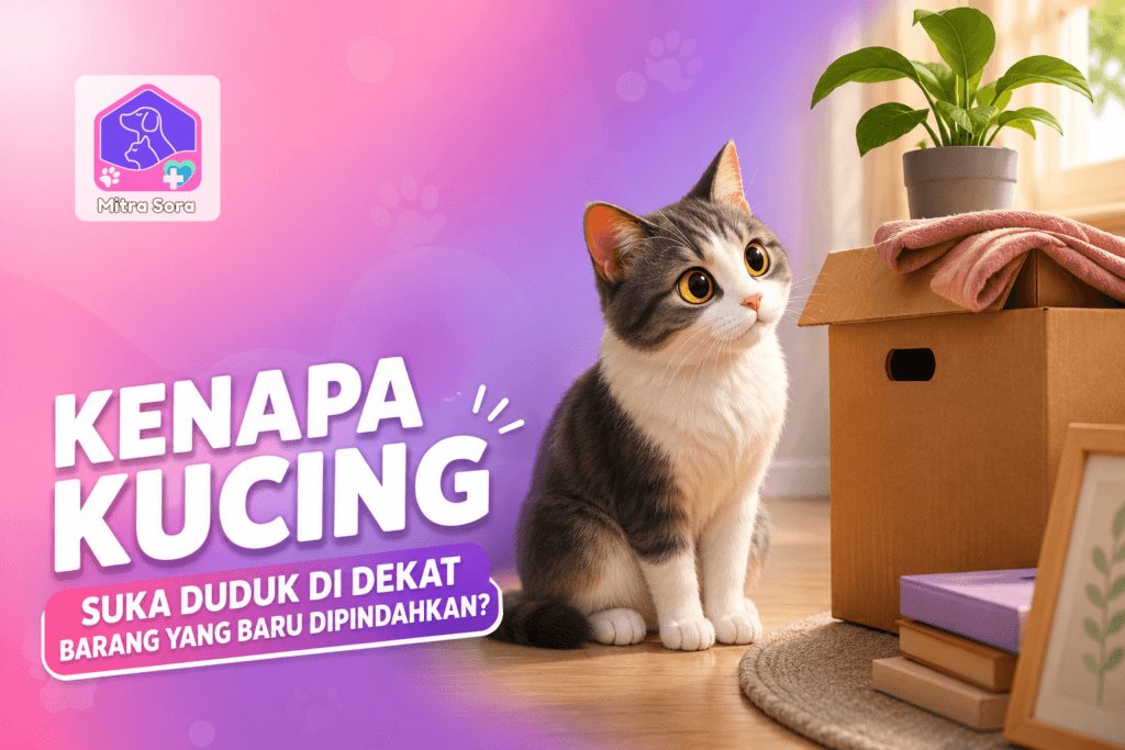 Kenapa Kucing Suka Duduk di Dekat Barang yang Baru Dipindahkan?