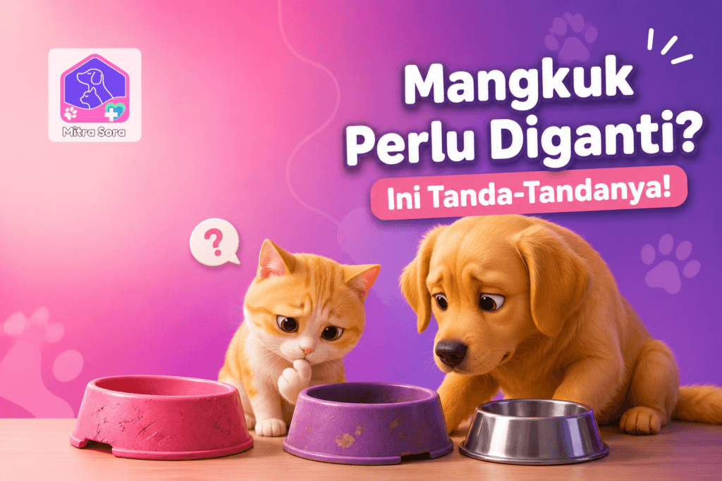 Mangkuk Makan Hewan Perlu Diganti? Ini Tanda-Tanda yang Perlu Diperhatikan